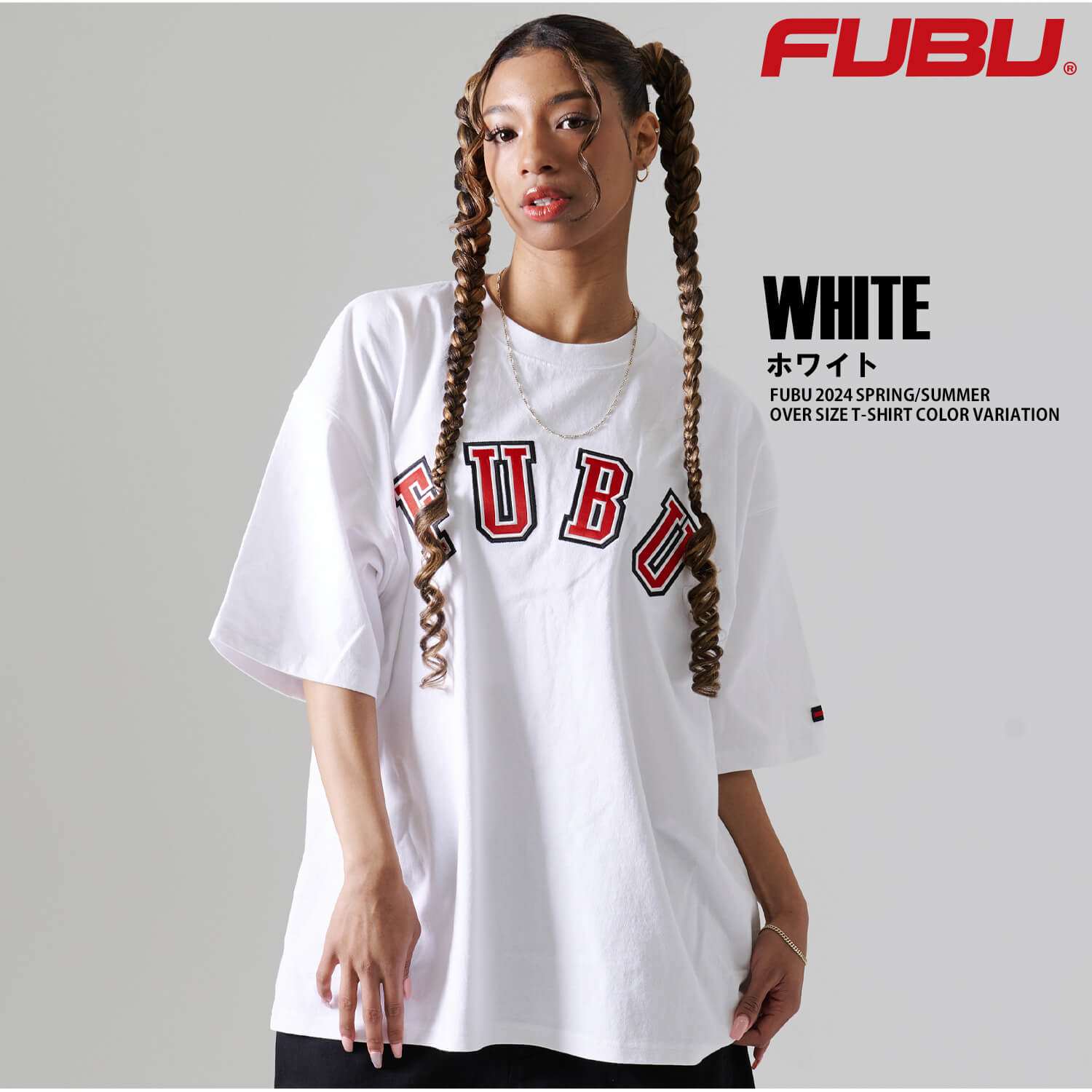 トップス fubu FUBU フブ Tシャツ トップス 半袖 メンズ レディース クルー