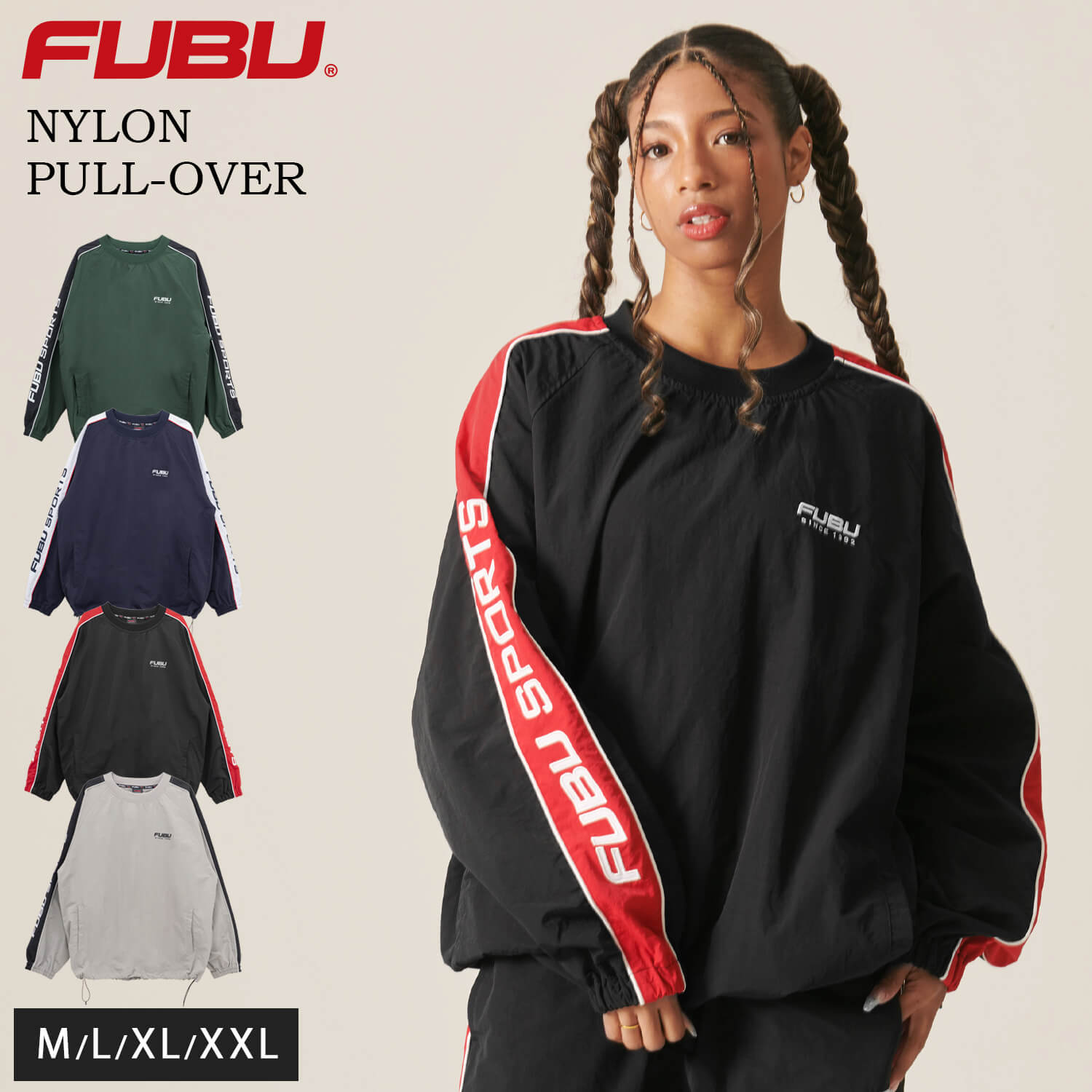 90's ヒップホップ古着 FUBU ロゴライン 刺繍 ジップアップジャージ 楽天市場】【在庫売り尽くし!】 FUBU フブ スウェット メンズ