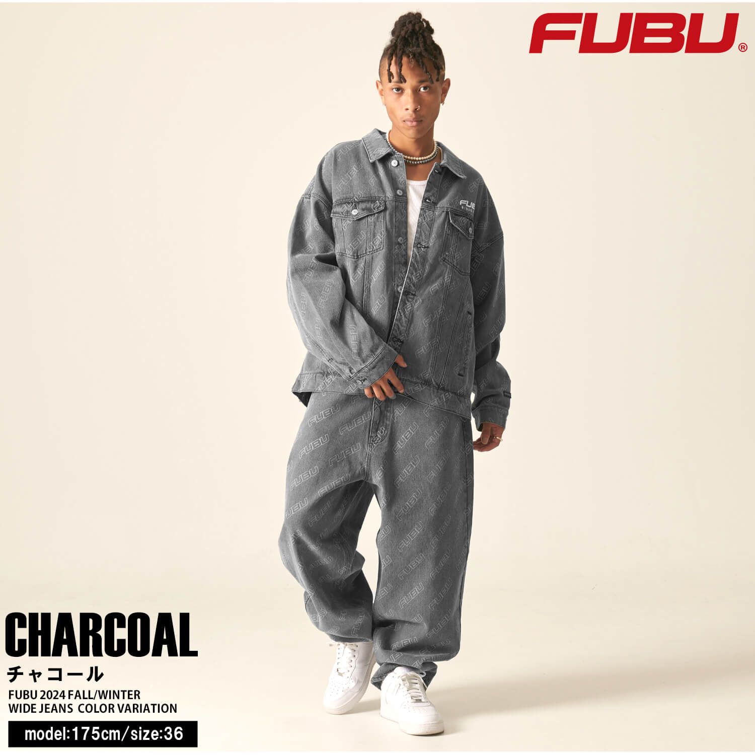 FUBU（フブ） デニムパンツ ボトムス Gパン メンズ レディース