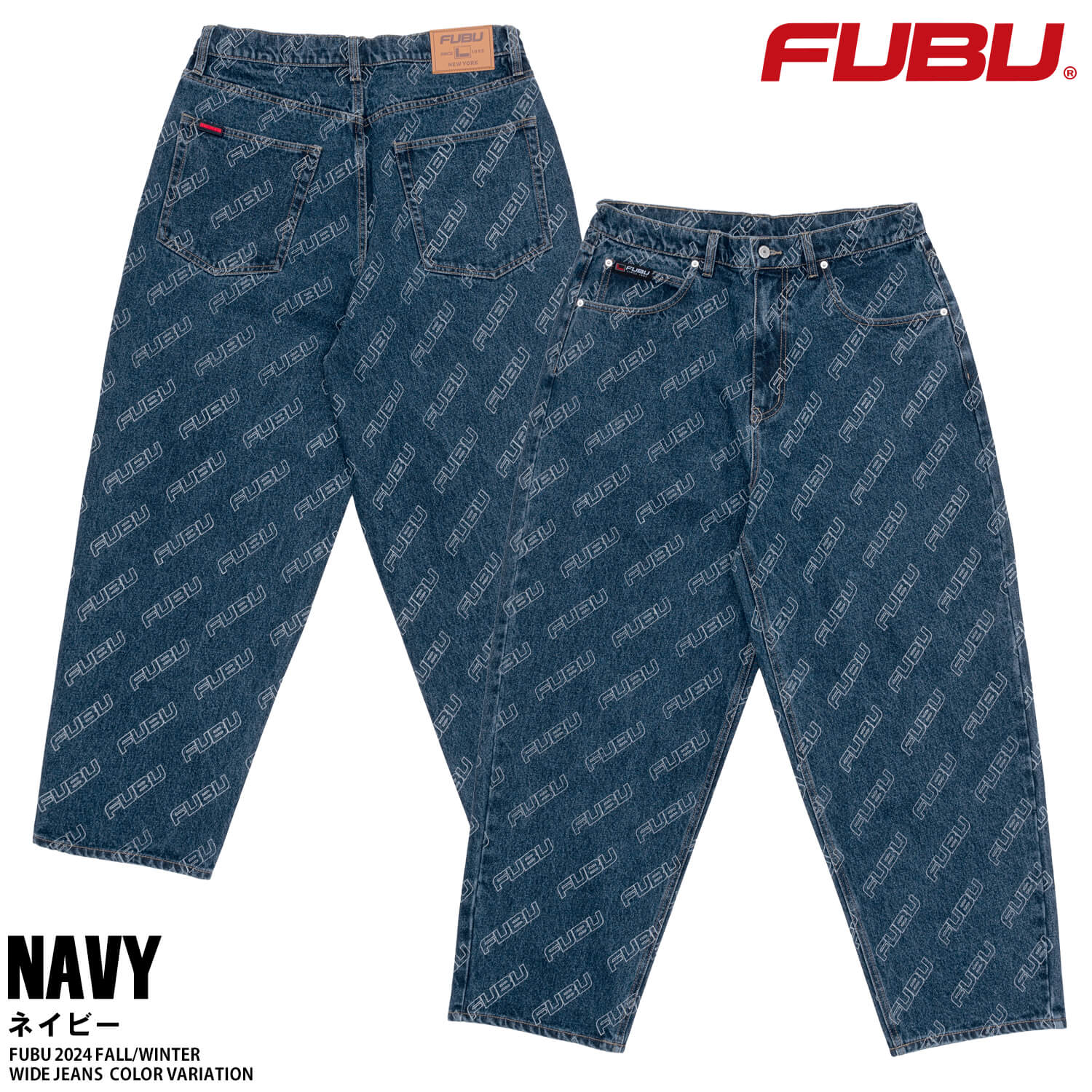 FUBU（フブ） デニムパンツ ボトムス Gパン メンズ レディース