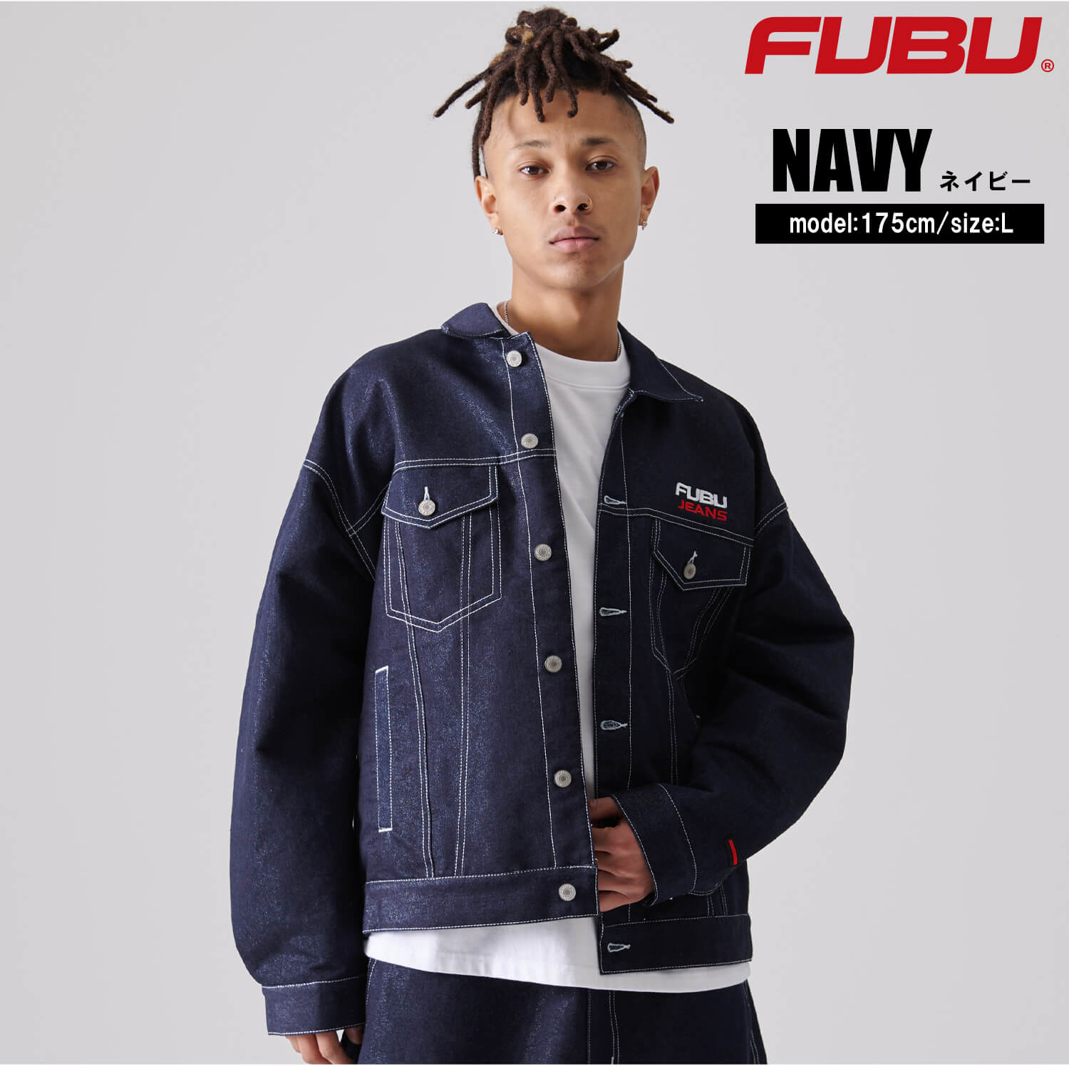 口コミ・レビュー評価が高いおすすめ人気商品の通販 FUBU フブ ジャケット メンズ 長袖 デニムジャケット Gジャン ジャケット・アウター