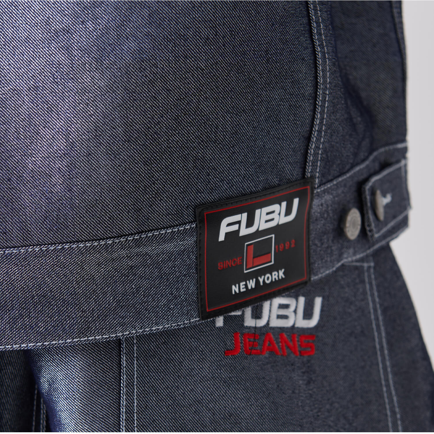 FUBU（フブ） ジャケット メンズ 長袖 デニムジャケット Gジャン