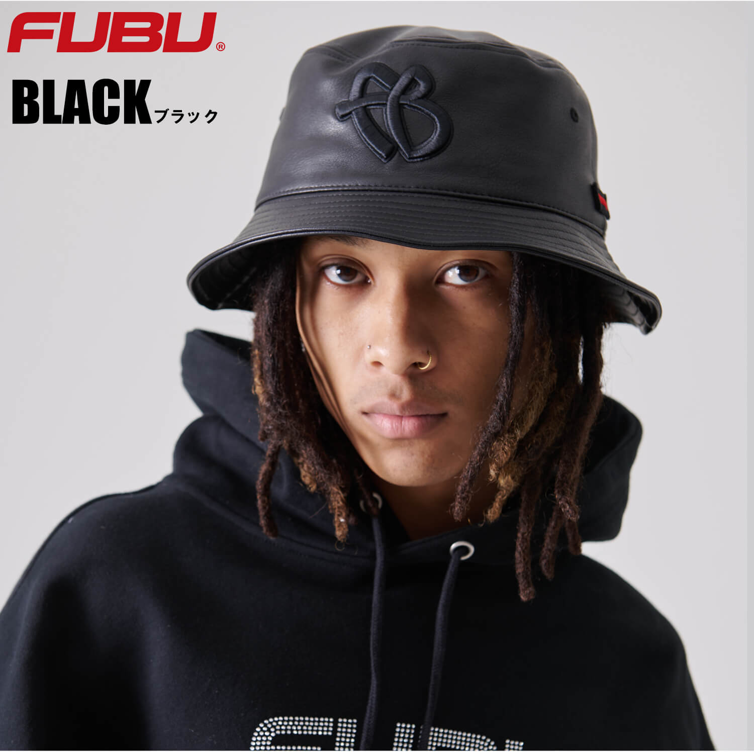 FUBU（フブ） 特価 バケットハット メンズ 帽子 春 秋 冬 バケハ 深め