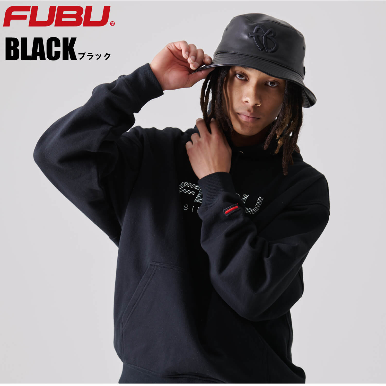 FUBU（フブ） バケットハット メンズ 帽子 春 秋 冬 バケハ 深め