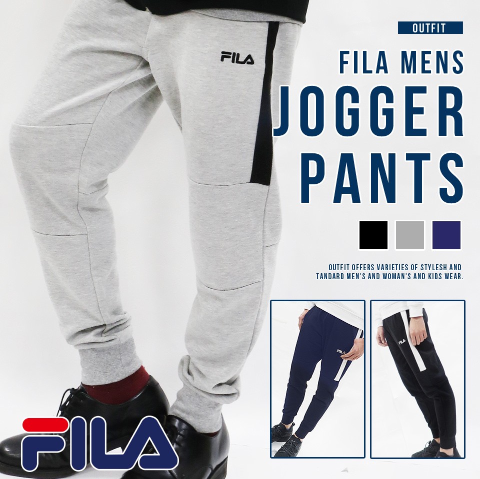 本日限定50円クーポン Fila フィラ ジョガーパンツ メンズ スウェット 下 ロング 長ズボン おしゃれ スエット 黒 紺 部屋着 ジム トレーニング ウェア Fh7278 ナチュラルポット 通販 Yahoo ショッピング