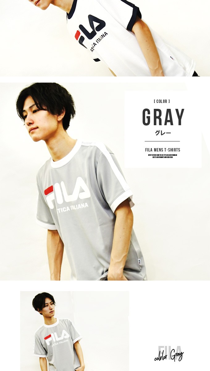 Fila フィラ Tシャツ メンズ 半袖 おしゃれ ブランド スポーツウェア 上 Fh7328 Fh7328 Outfit 通販 Yahoo ショッピング