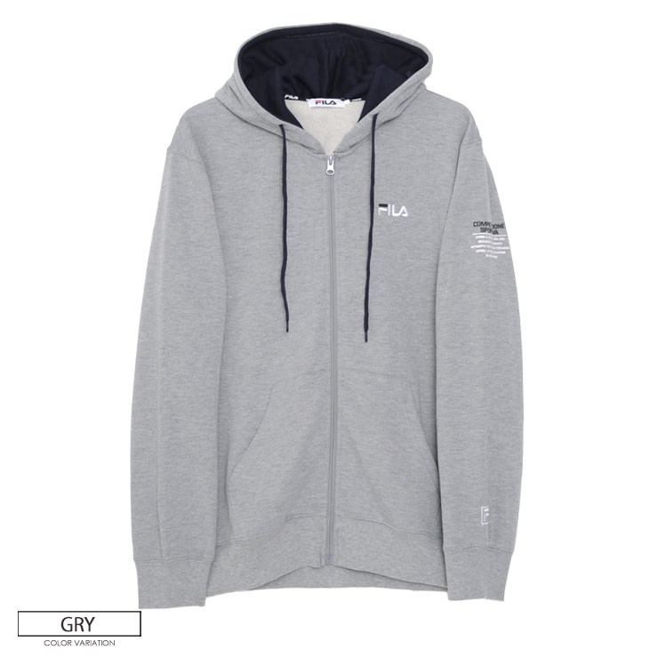 Fila フィラ 袖プリントフルジップパーカー メンズ フィラ Fila パーカー メンズ レディース トレーナー ブランドfh7577 Fh7577sale Outfit 通販 Yahoo ショッピング