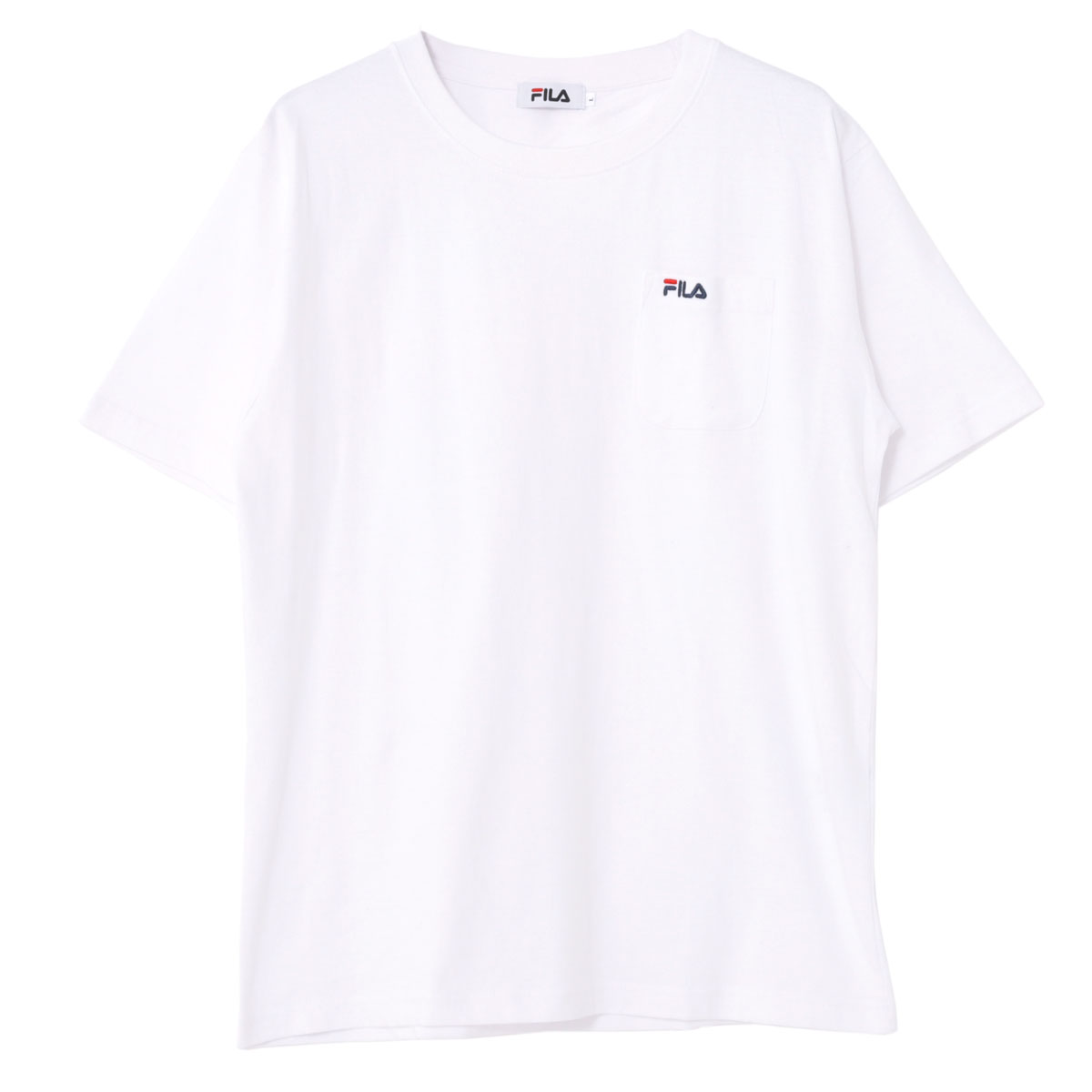 フィラ FILA Tシャツ メンズ 半袖 無地 綿 コットン ポケット付き おしゃれ スポーツ ラン...