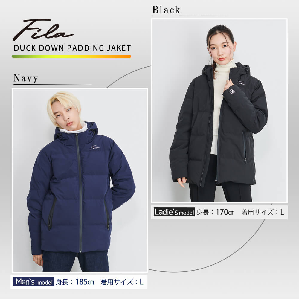 FILA フィラ ダウン ジャケット アウター 大きいサイズ 3L