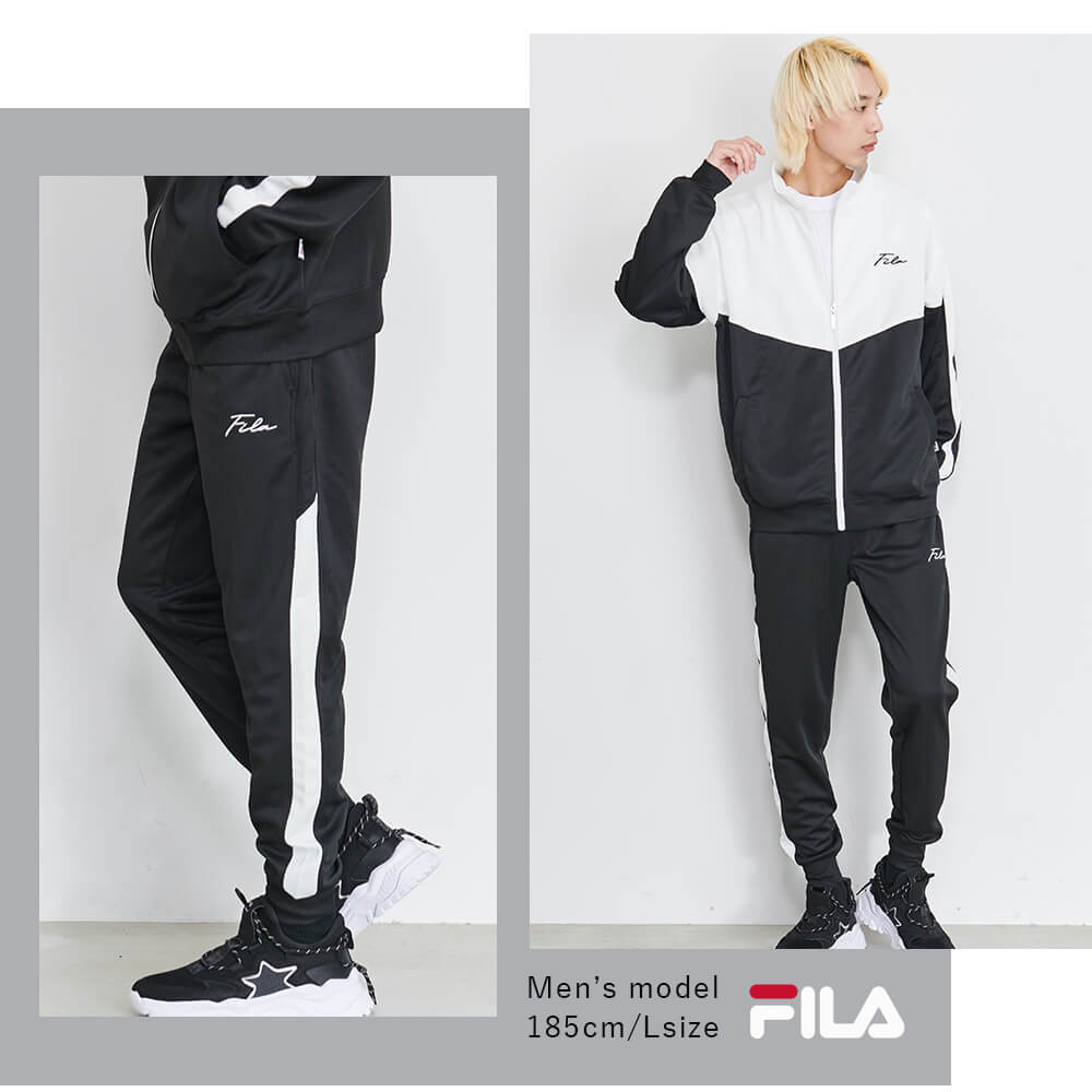 フィラ FILA ジャージ メンズ レディース 上下セット セットアップ