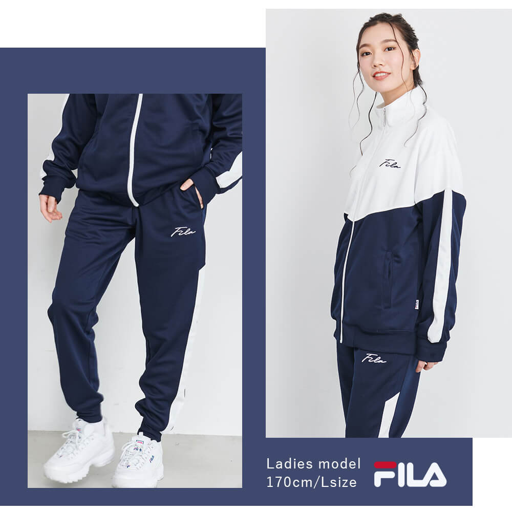 フィラ FILA ジャージ メンズ レディース 上下セット セットアップ