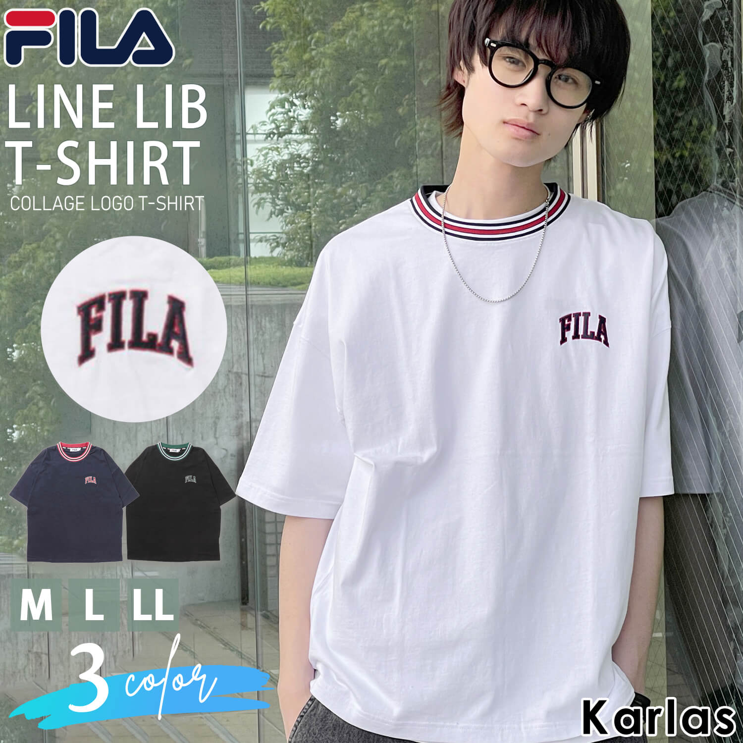 FILA フィラ PE メッシュ レディース ワンポイント 半袖Tシャツ