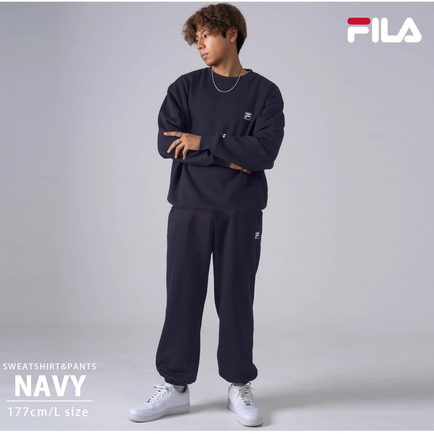 フィラ　上Ｍ・下Ｌセット FILA 【WEB限定】 フィラ メンズ レディース 上下セット
