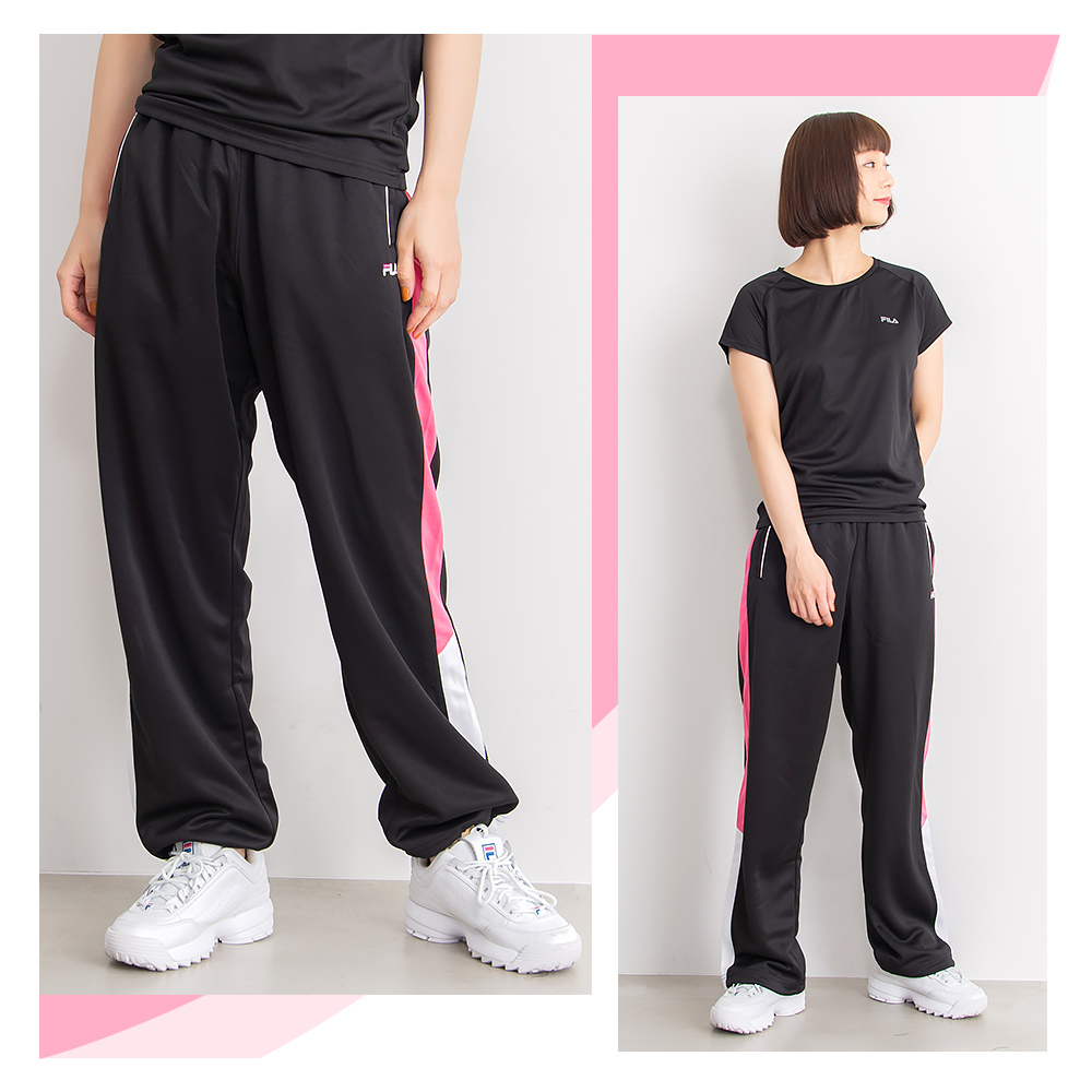 Fila フィラ ジャージパンツ レディース ロングパンツ 長ズボン トレーニングウェア スポーツウェア 部屋着 Fl1529 Fl1529 Outfit 通販 Yahoo ショッピング