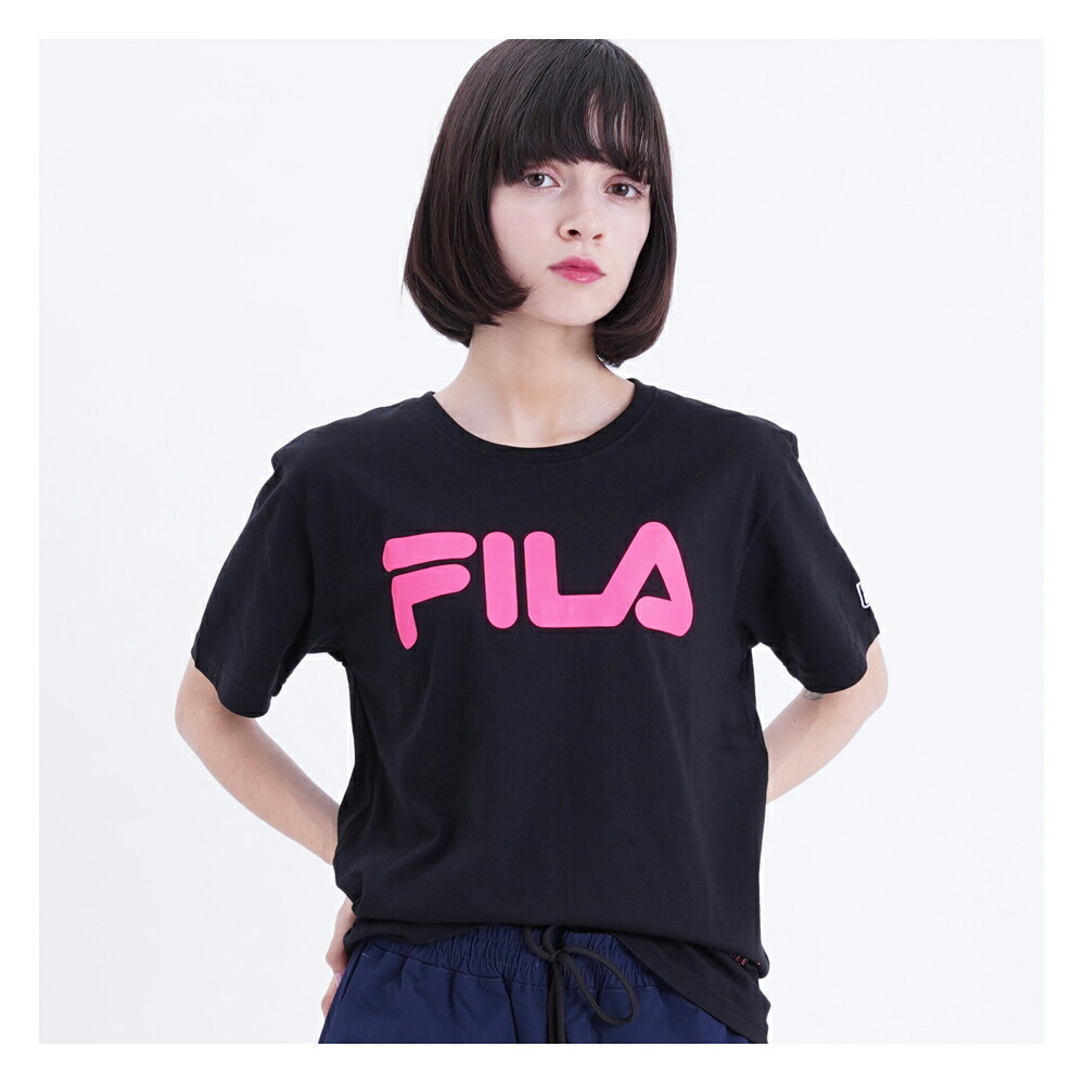 10 クーポン Fila フィラ Tシャツ レディース 半袖 おしゃれ 可愛い 人気 スポーツ ブランド カットソー Fl1563 Fl1563 スポーツブランド ウェア バッグ Outfit 通販 Yahoo ショッピング