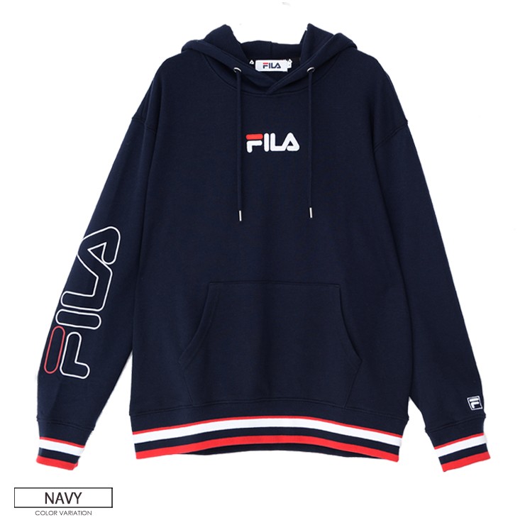 Fila フィラ ラインリブ袖プリントプルパーカー パーカー メンズ レディース Fl1726 Fl1726 Outfit 通販 Yahoo ショッピング