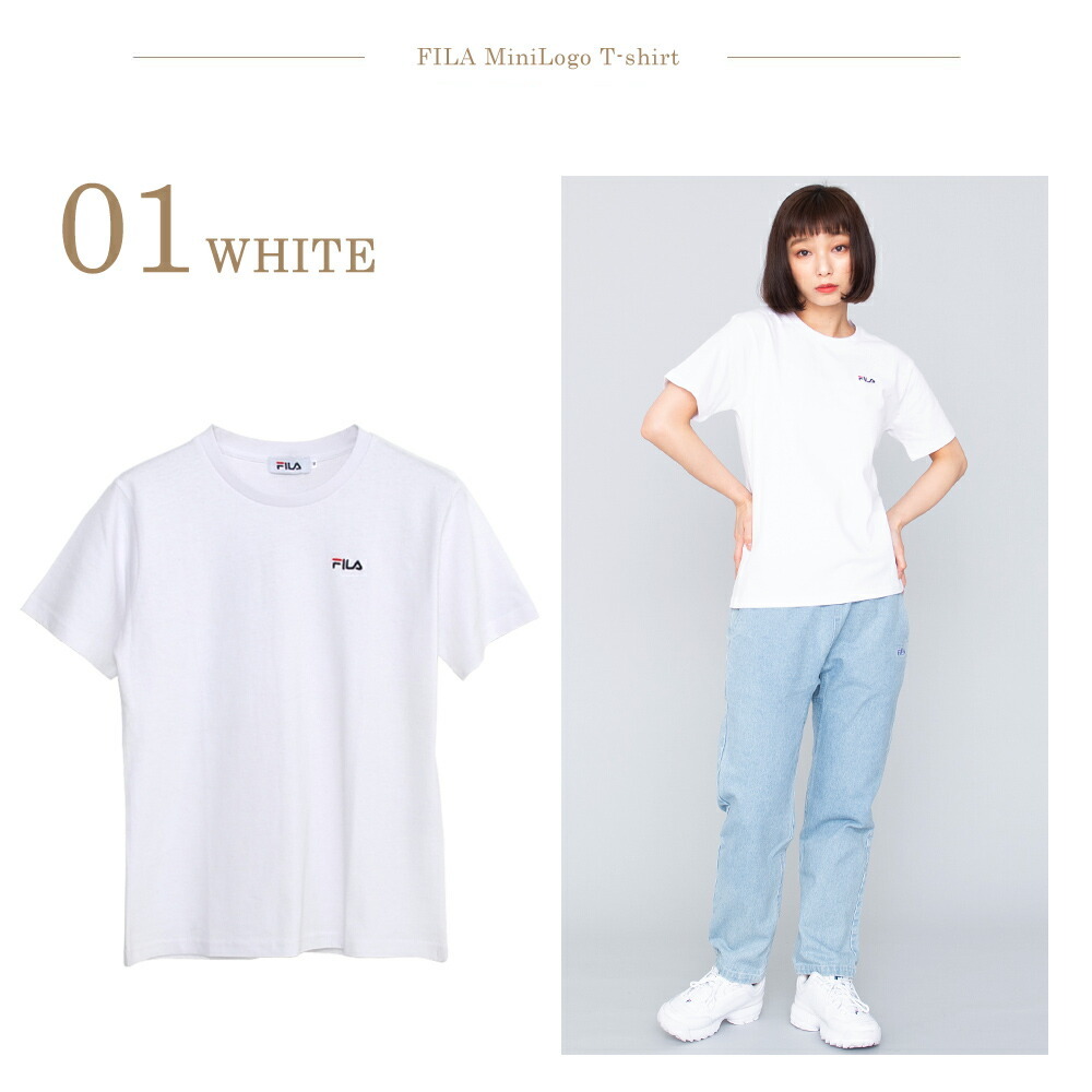 フィラ FILA Tシャツ レディース 半袖 綿100％ 吸汗 スポーツウェア