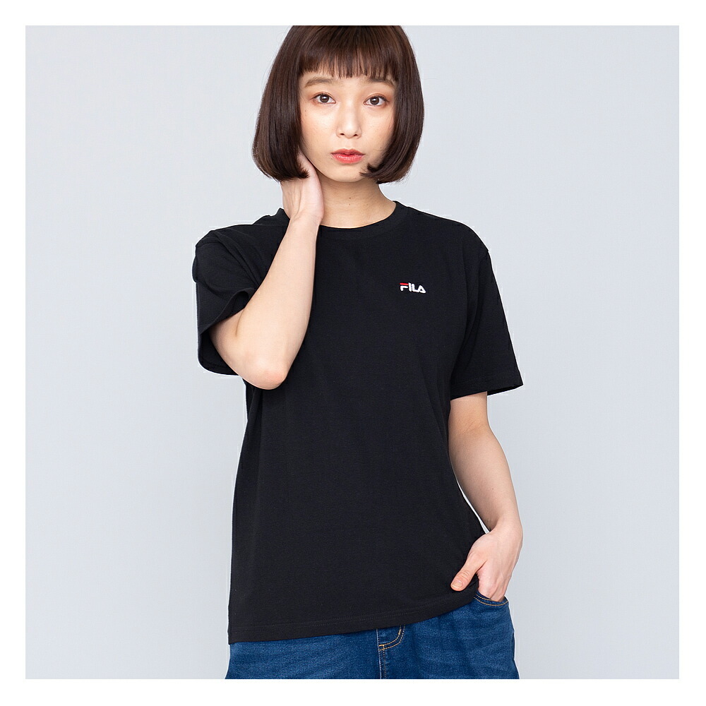 フィラ FILA Tシャツ レディース 半袖 綿100％ 吸汗 スポーツウェア