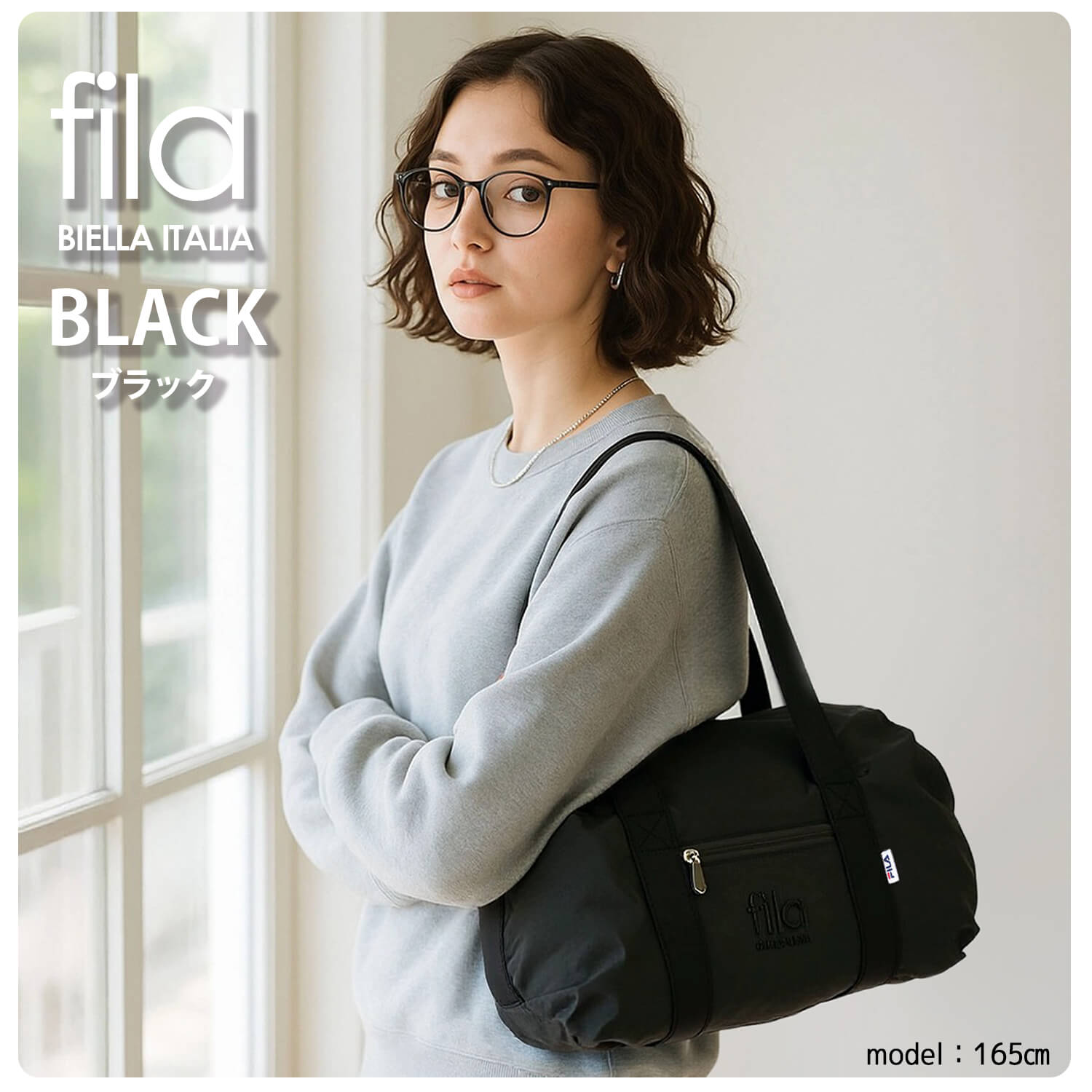 FILA フィラ ミニボストンバッグ ショルダーバッグ レディース