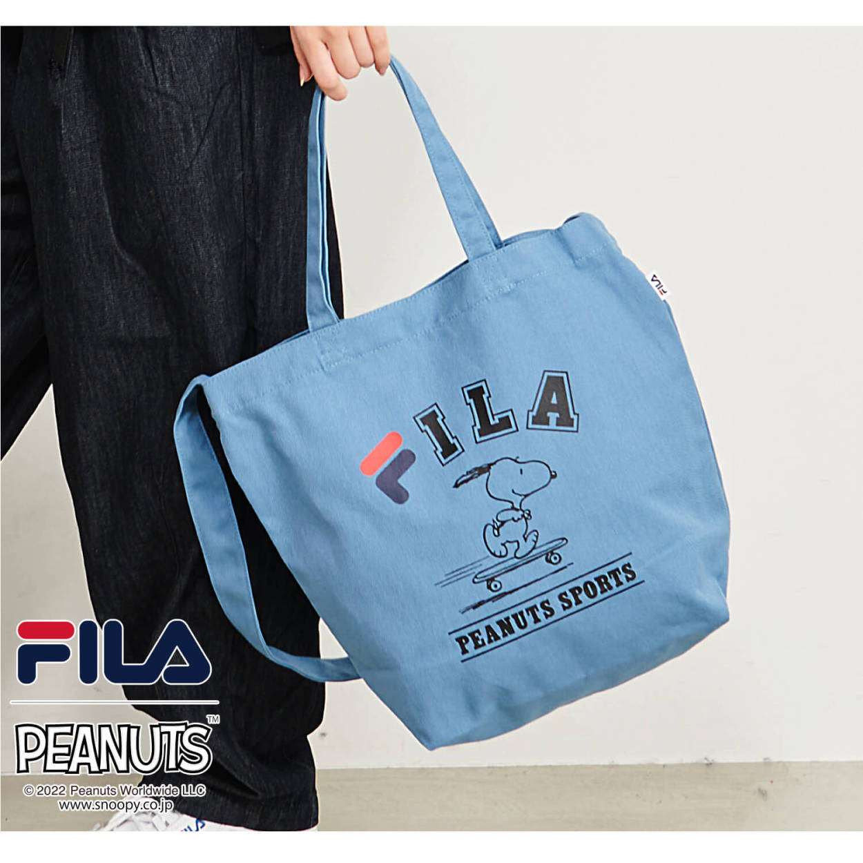 タイムセール】FILA フィラ スヌーピー SNOOPY コラボ トートバッグ 2way ショルダーバッグ 大容量 20L 綿100% キャンバス  outfit :fp5005:Karlas カルラス(OUTFIT) - 通販 - Yahoo!ショッピング