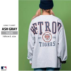 MLB Tシャツ メンズ 長袖 ロンT 綿100%  バックプリントドジャース ヤンキース ホワイト...