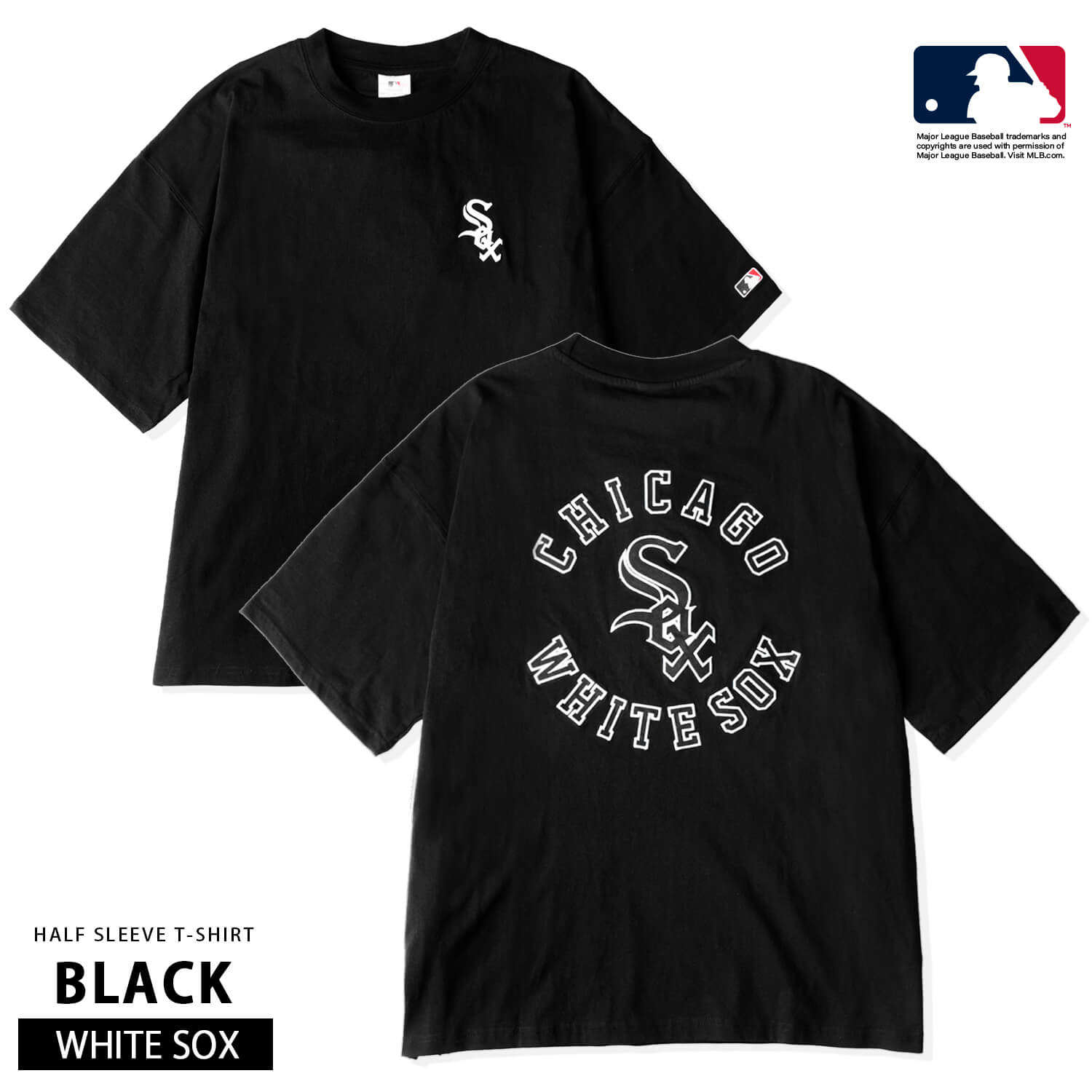 MLB Tシャツ メンズ 半袖 ティーシャツ 綿100% エムエルビー