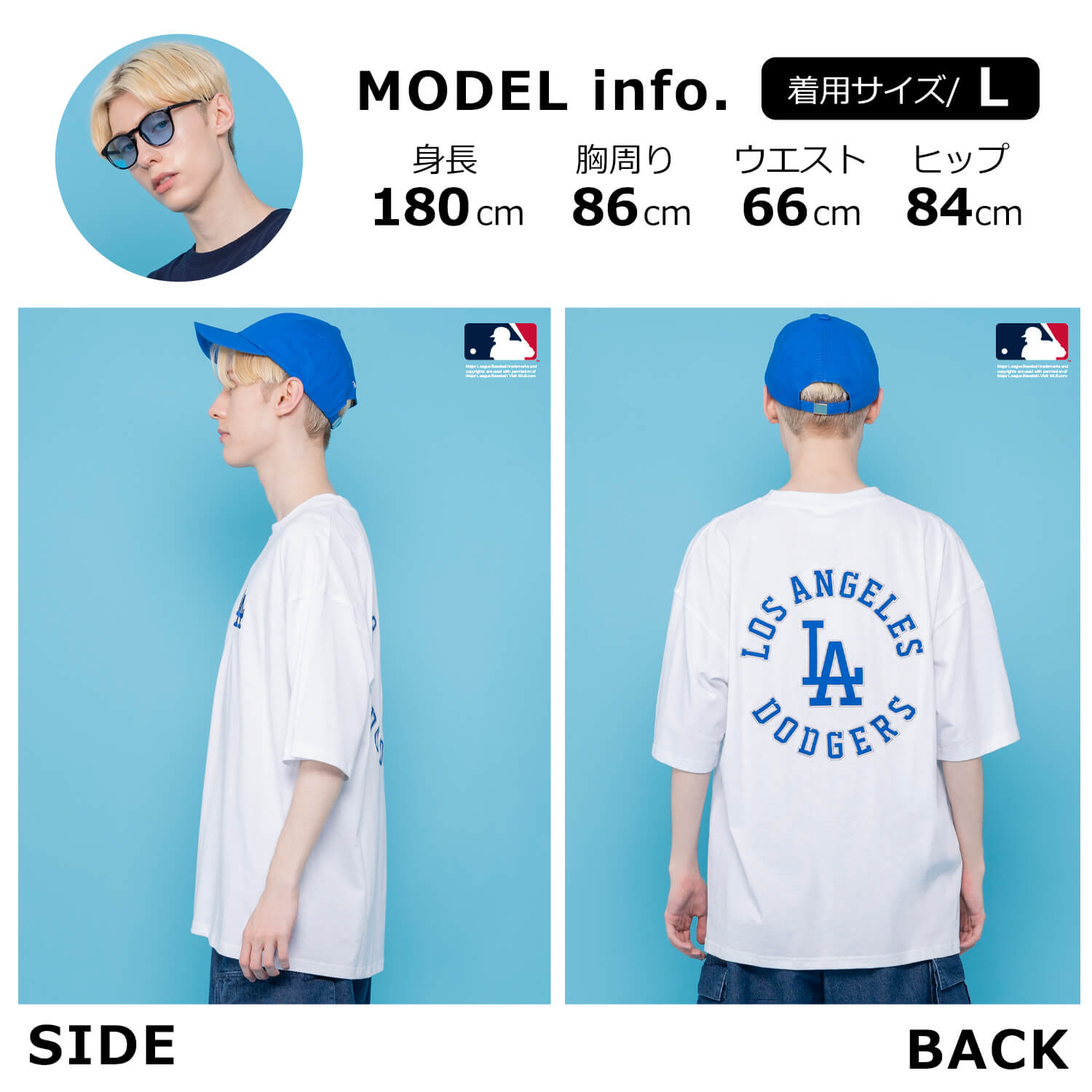 MLB Tシャツ メンズ 半袖 ティーシャツ 綿100% エムエルビー