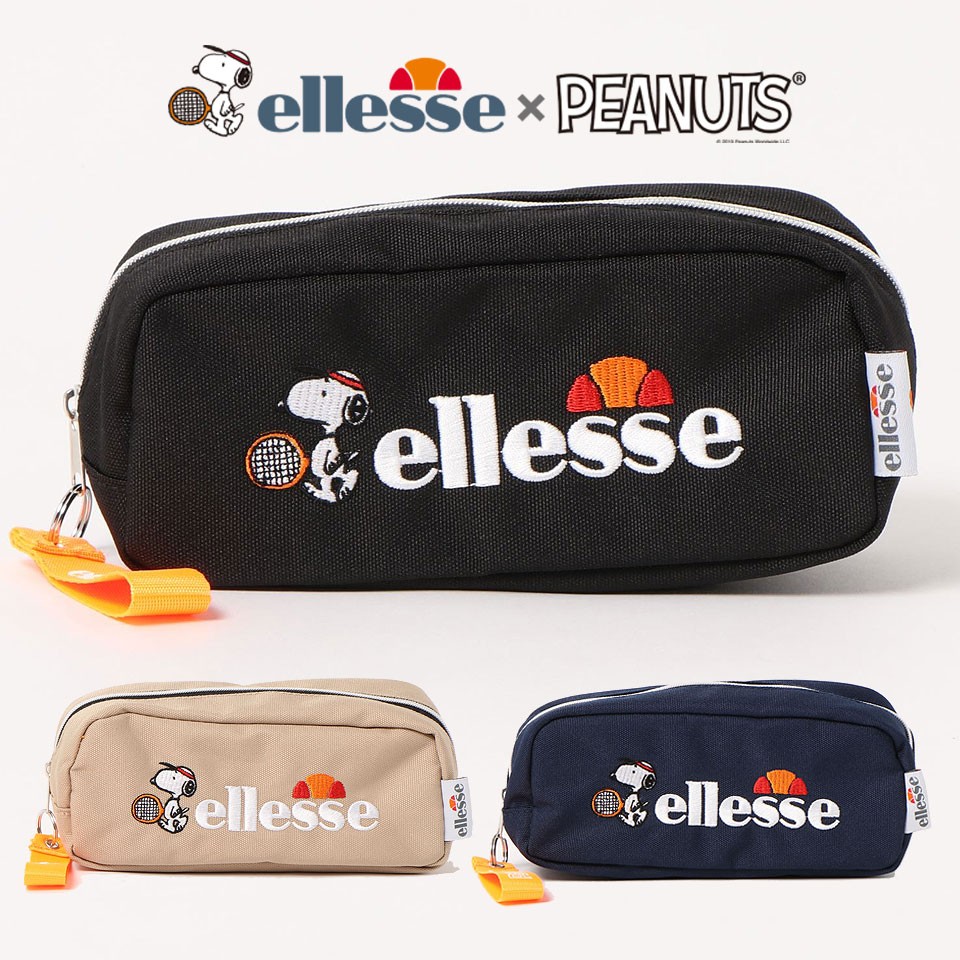 スヌーピー マスクポーチ ペンケース ポーチ レディース グッズ 大人 向け SNOOPY エレッセ マスクケース ellesse peanuts  pn3109