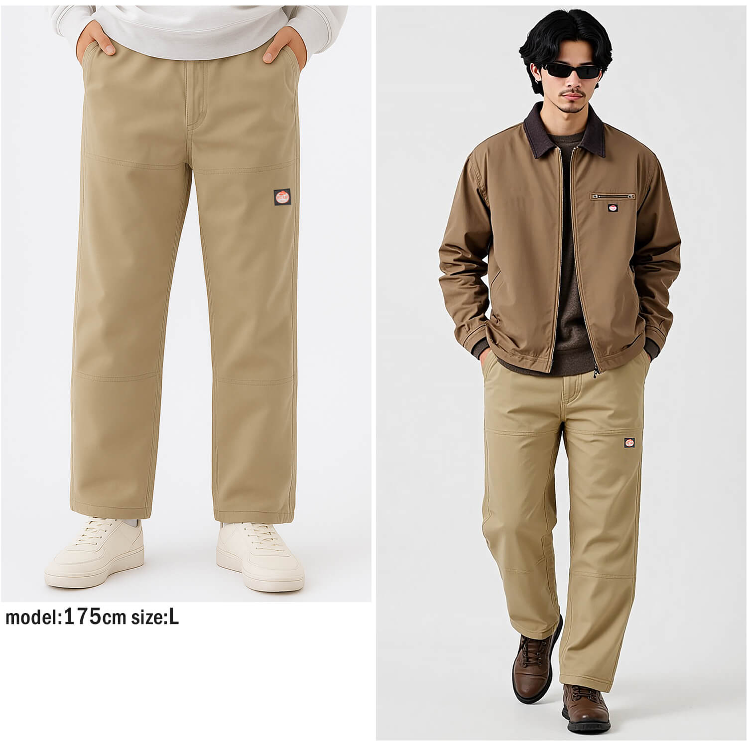 RED KAP レッドキャップ ツイル ロングパンツ メンズ ダブルニー ワークパンツ 大人 チノパンツ チノパン ワイドパンツ 太め イージーパンツ アメカジ 古着MIX ストリート系 アウトドア スケーターファッション 耐久性 ユニセックス 2025fw Karlas RED KAP（レッドキャップ） 特価/REDKAP ツイル ロングパンツ メンズ