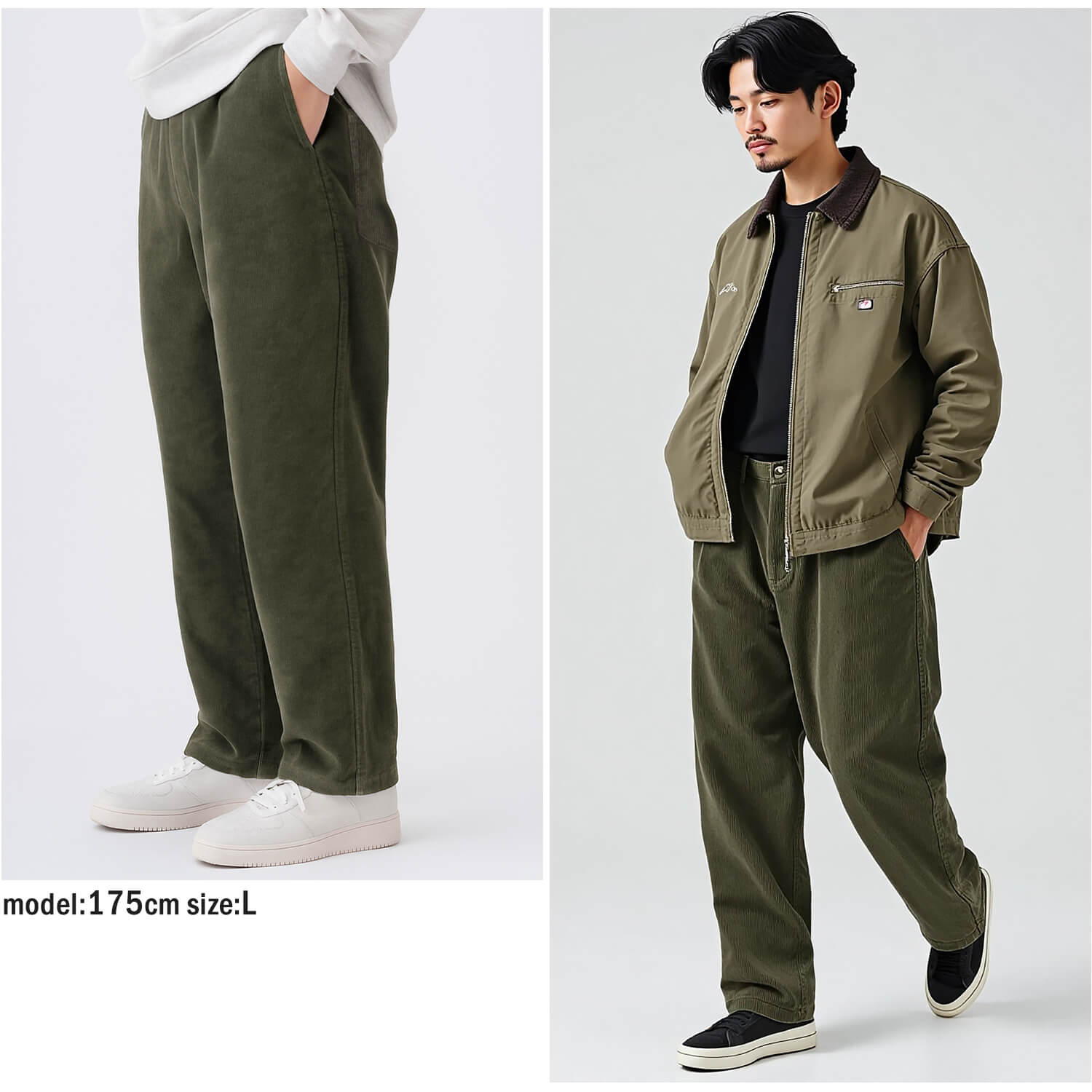 RED KAP レッドキャップ コーデュロイ バルーンパンツ メンズ ワイドパンツ 太め テーパード ふとうね 秋冬 ボトムス アメカジ 古着MIX ストリート系 アウトドア 無骨 スケーターファッション ゆったり 耐久性 ユニセックス 2025fw Karlas RED KAP（レッドキャップ） コーデュロイ バルーンパンツ メンズ