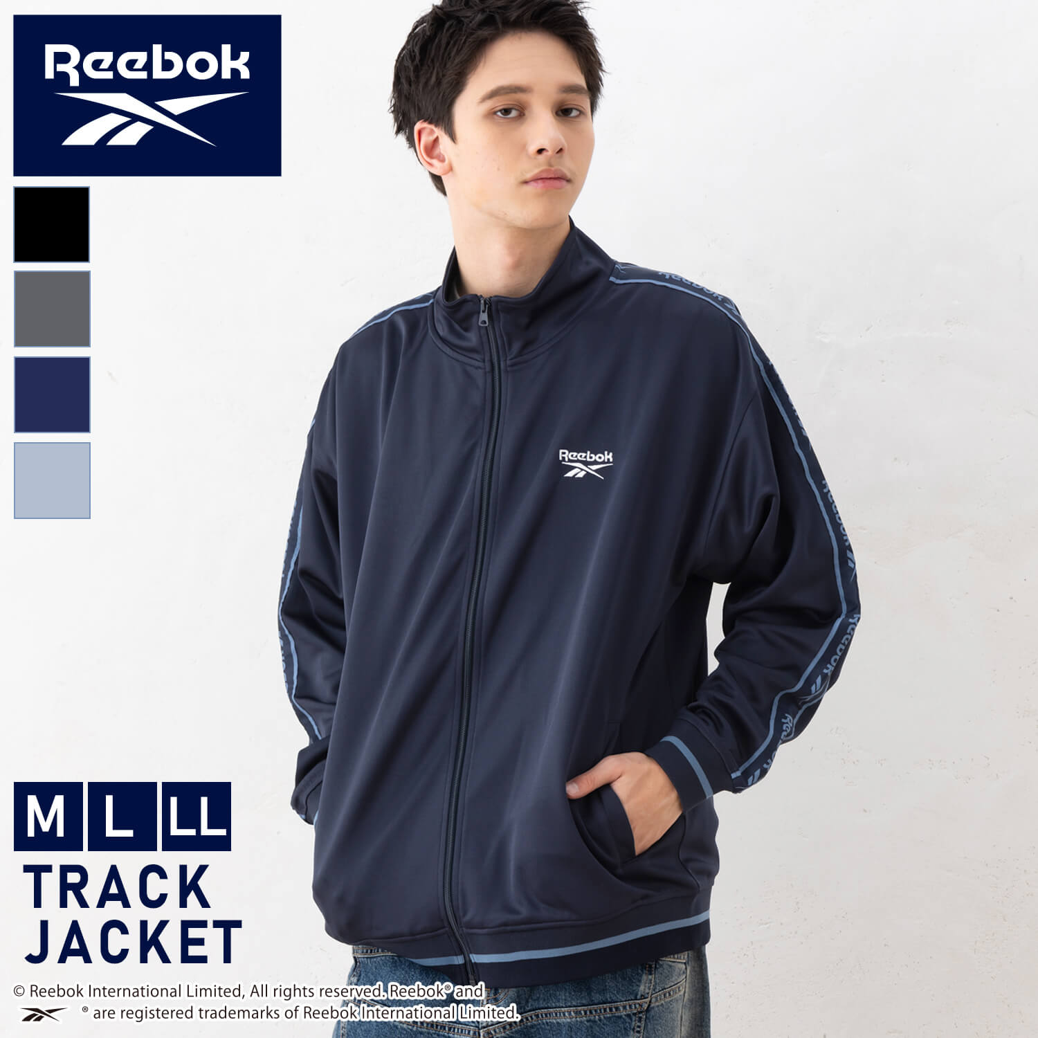 Reebok（リーボック） 特価 ジャケット トラックジャケット メンズ