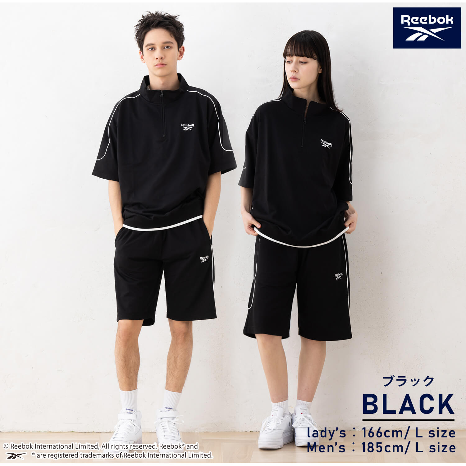 Reebok リーボック ハーフパンツ メンズ スウェット ミニ裏毛