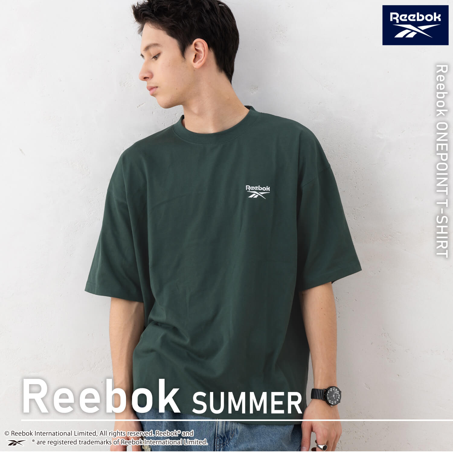 特価 Reebok リーボック Tシャツ メン...の詳細画像1