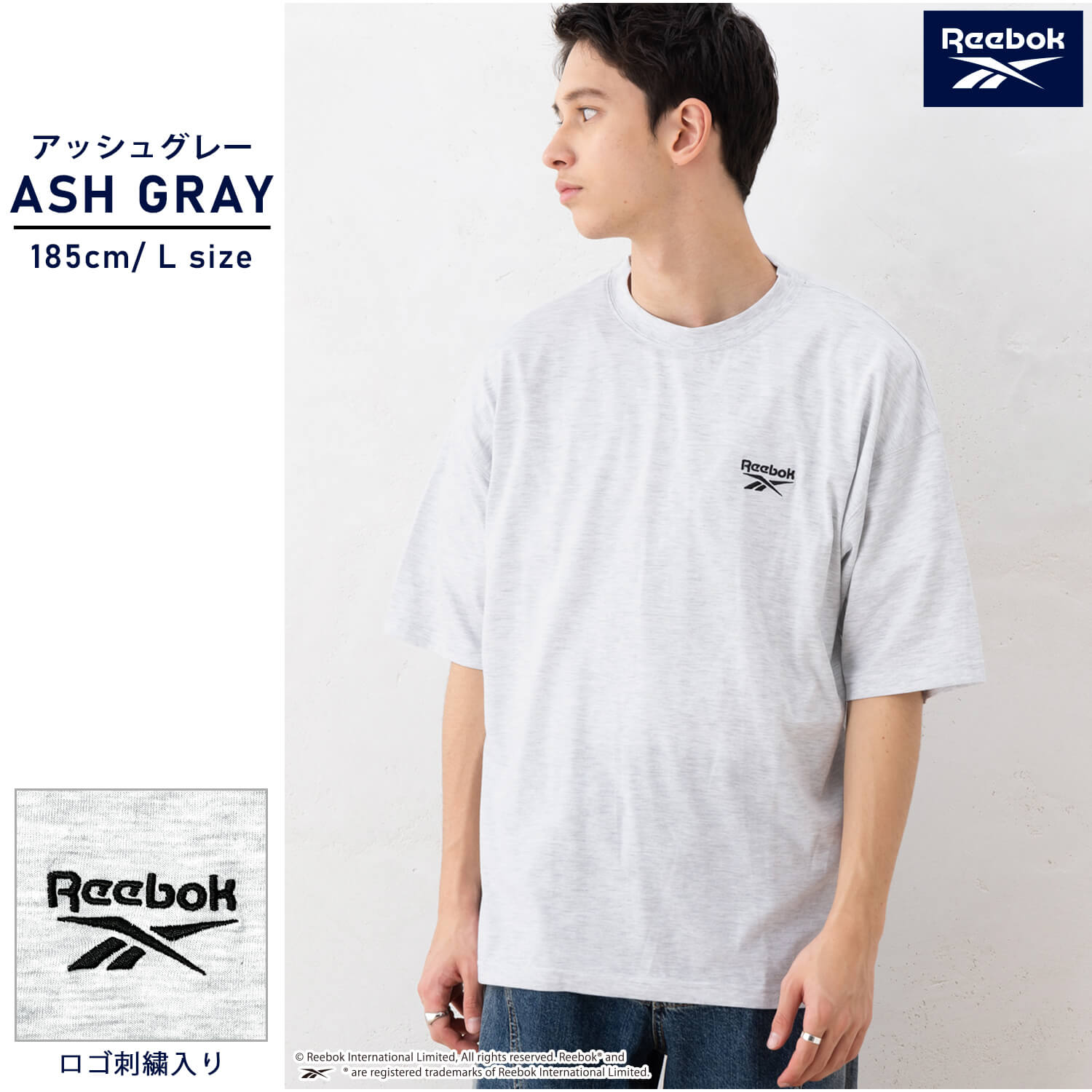 特価 Reebok リーボック Tシャツ メン...の詳細画像5