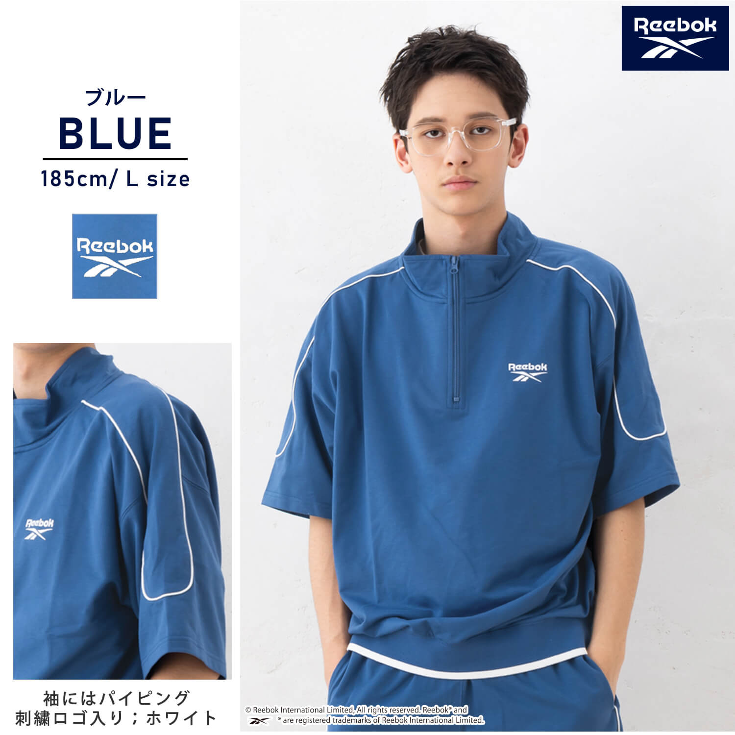 Reebok リーボック　コロンビア代表　ジャージ　メッシュ　Tシャツ　半袖　L 吸汗速乾メッシュ半袖Tシャツ(リーボック/Reebok)｜通販の