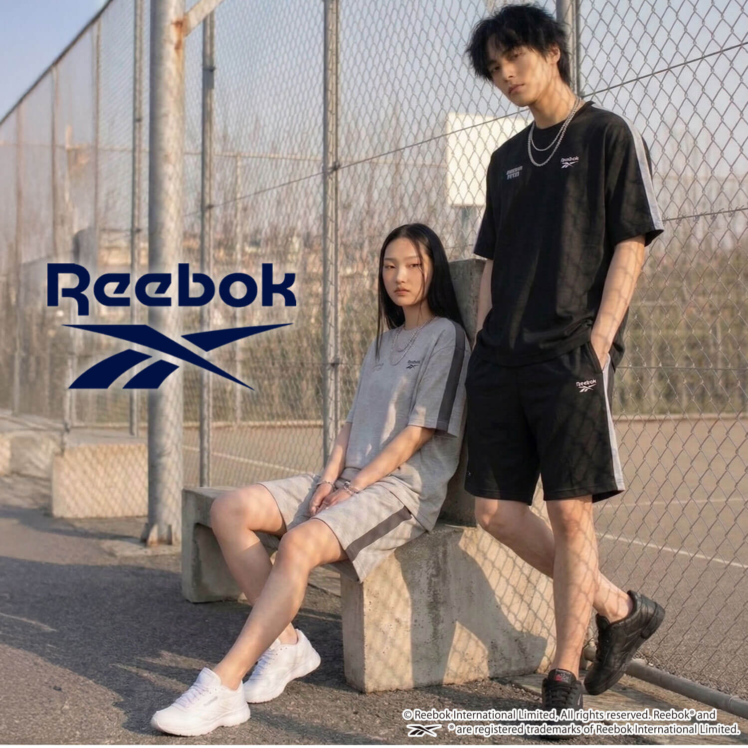 Reebok（リーボック） 今だけP10倍 特価 セットアップ 半袖 上下セット