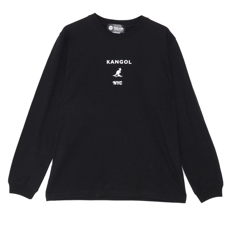 カンゴール　KANGOL LOGO プリント 長袖 Tシャツ メンズ レディース ビッグシルエット ...