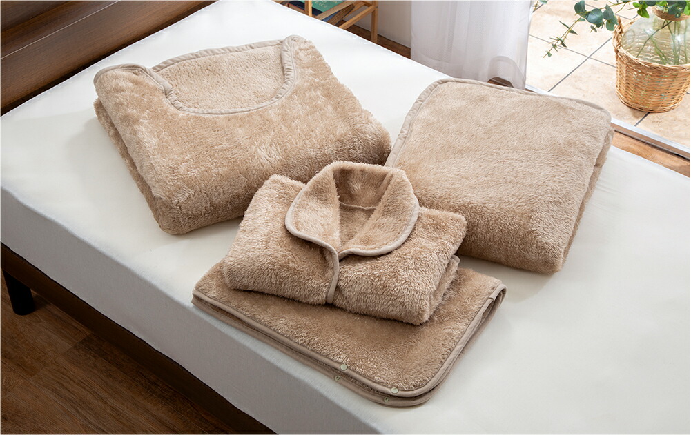 ブランケットとタオル4点