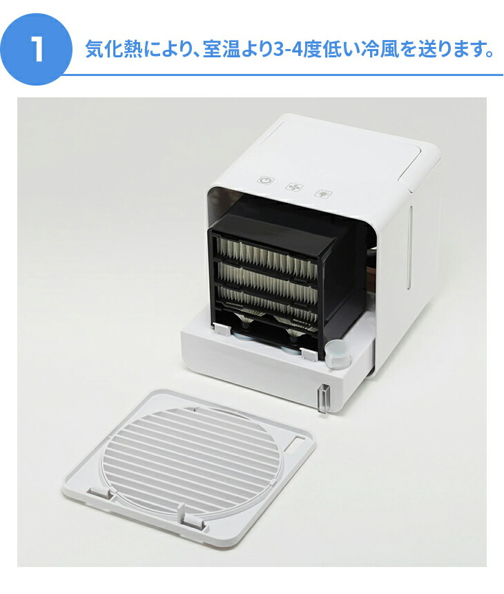 【超レア】【新品】【未使用】ゲロルシュタイナー オリジナル卓上クーラー RELICIA 持ち運びラクラク 卓上クーラー RLC-TC700 パーソナルクーラー
