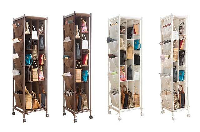 キャスター付きバッグ収納ラック バッグ収納ラック バッグ収納 カバン収納 カバン収納ラック 収納ラック