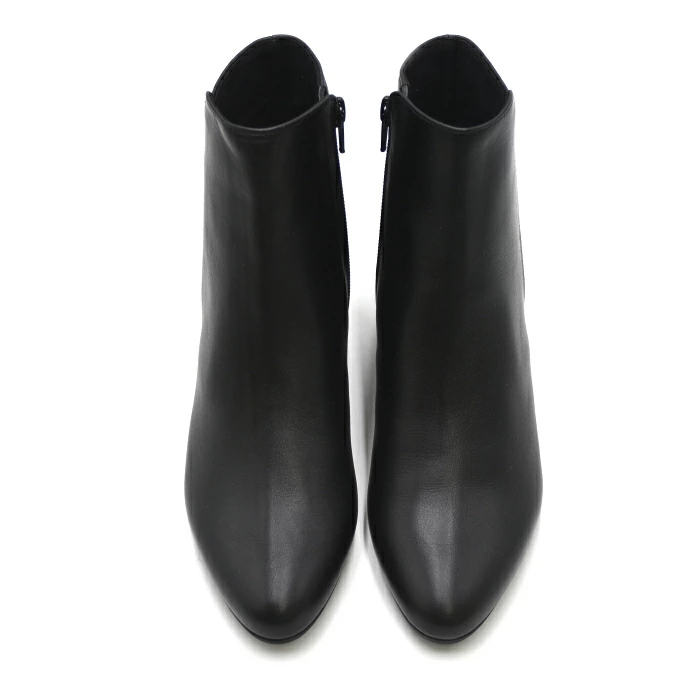 日本製 ショートブーツ R-5893 浅草製 本革 レディース 靴 サイド