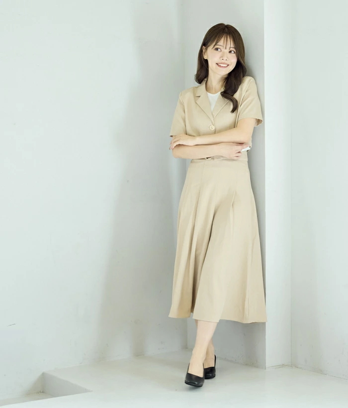 Figurino フィグリーノ ウェッジソールパンプス 幅広 4E 本革 FT-40