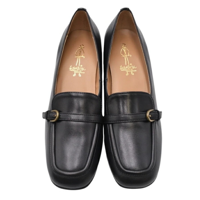 あしながおじさん モカパンプス 6410057 本革 マニッシュ トラッド