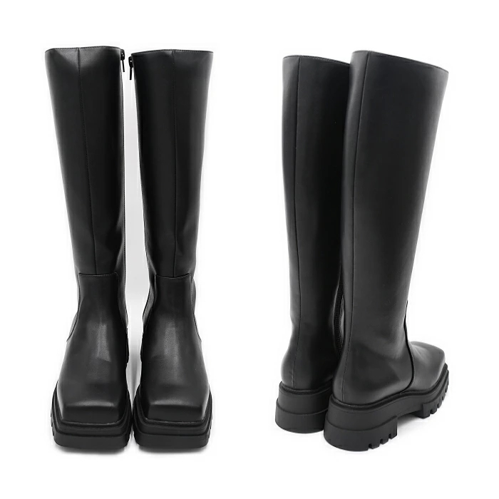 byあしながおじさん by あしながおじさん ロングブーツ 8980625 厚底