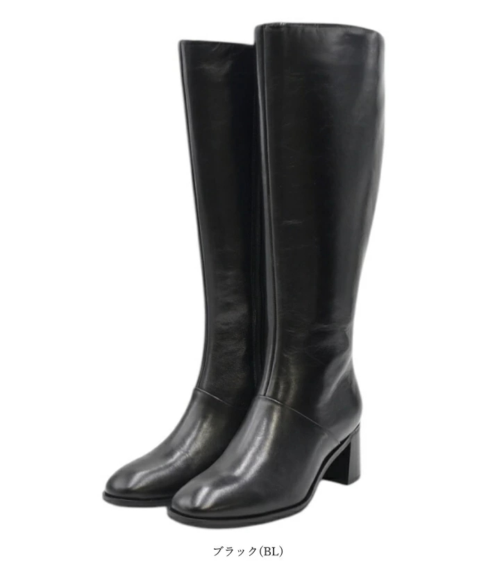 cava cava（サヴァサヴァ） ロングブーツ 7305419 防滑ソール 本革