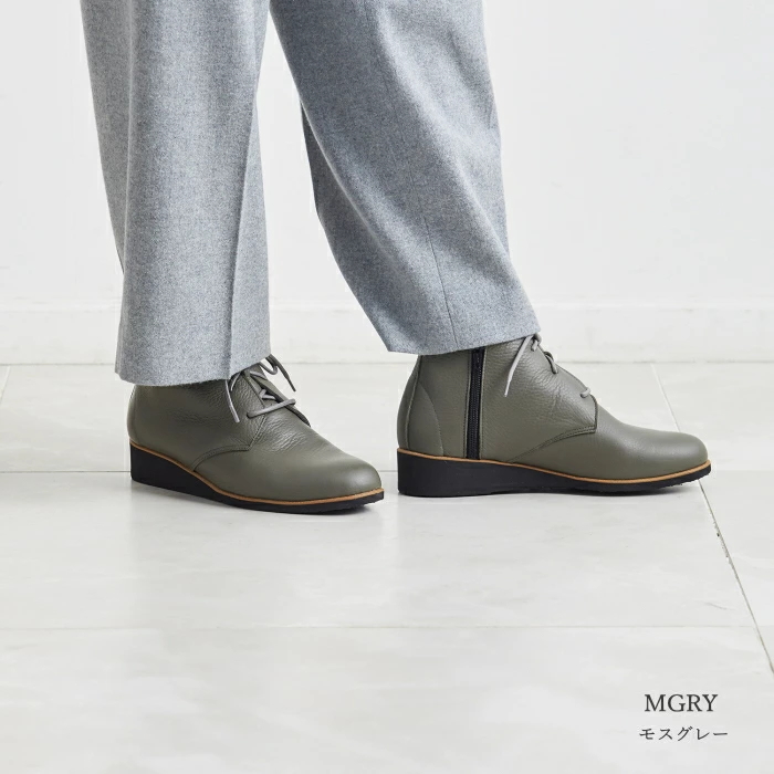 Figurino フィグリーノ レースアップブーツ F1502 日本製 本革 軽量