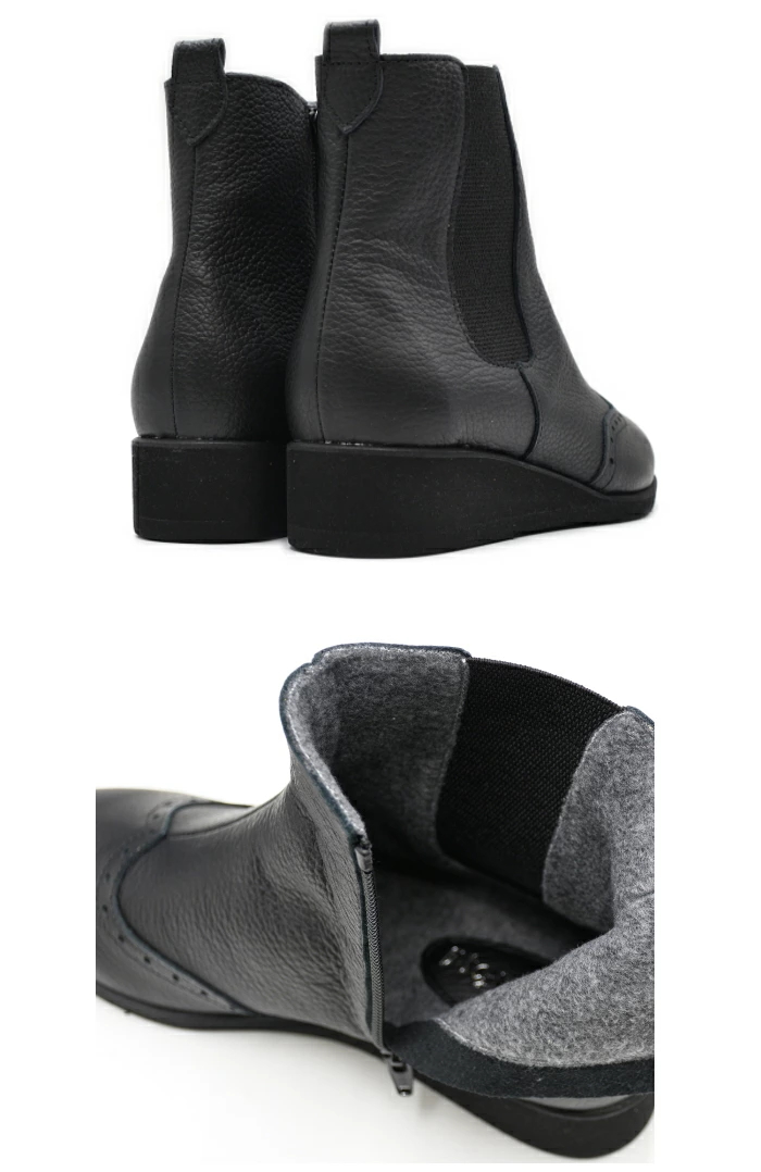 Figurino フィグリーノ サイドゴアブーツ F1526 日本製 軽量 幅広 4E