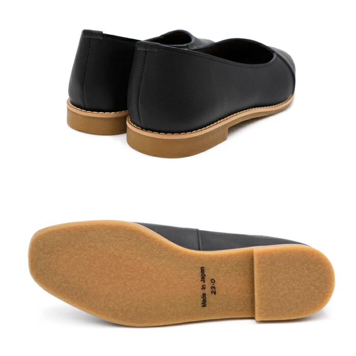 Recipe（レシピ） フラットシューズ RP-531 日本製 本革 レザー