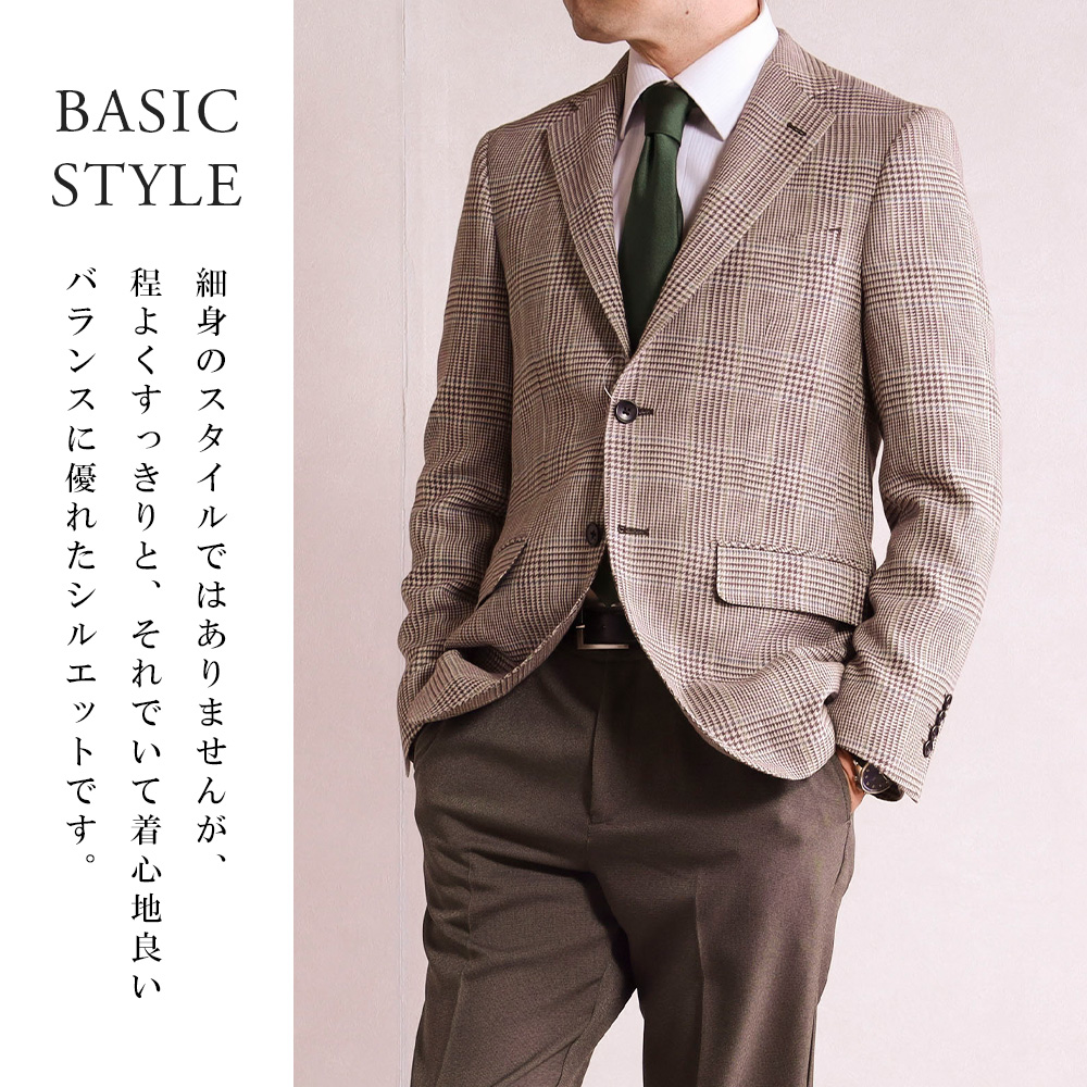 エルメネジルドゼニア ウール混 イタリア製 テーラードジャケット L-XL相当 ZEGNA（ゼニア） ジャケット メンズ エルメネジルド Ermenegildo Zegna