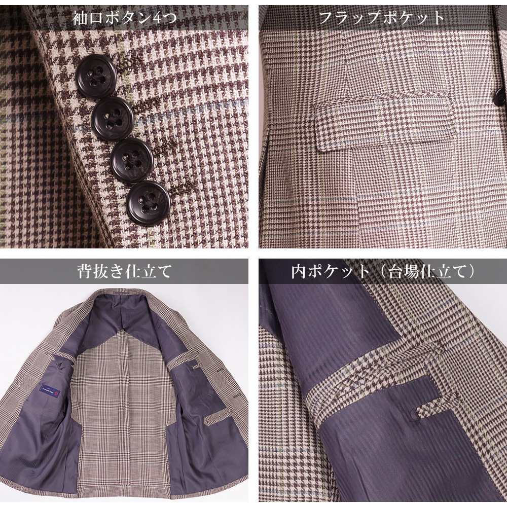 ZEGNA（ゼニア） ジャケット メンズ エルメネジルド Ermenegildo Zegna